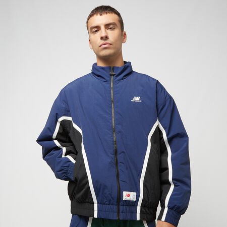 New Balance Hoops Woven Jacket team forest green Track Jackets