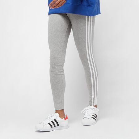 adidas Originals 3 Stripes Leggings - Medium Grey Heather