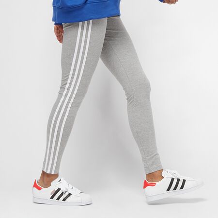 adidas Originals 3 Stripes Leggings - Medium Grey Heather