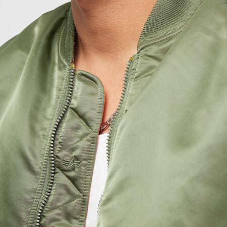Alpha Industries MA-1 CS sage green Winter Jackets online at SNIPES | 