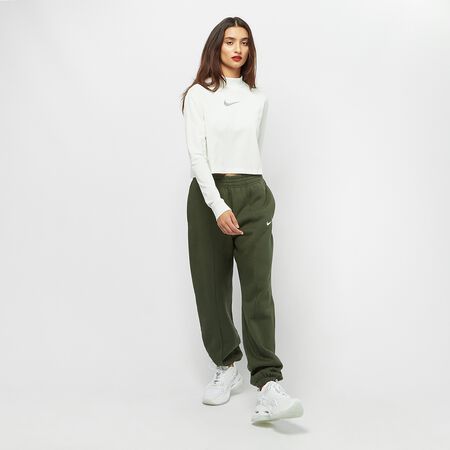 NIKE Nike Sportswear Essential Women's Fleece Pants cargo khaki/white Track  Pants online at SNIPES