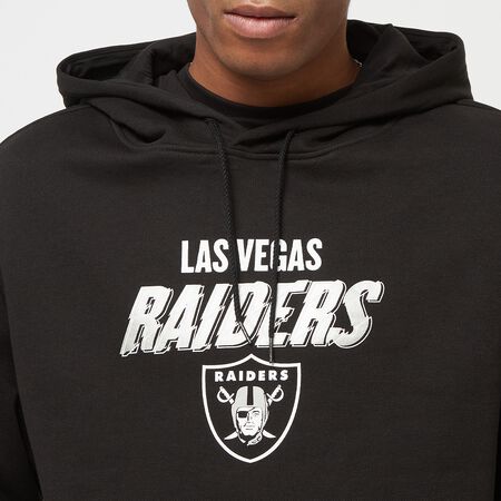 New era Las Vegas Raiders NFL Script Team Hoodie Black