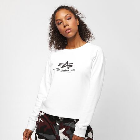 Alpha Industries New Basic Sweater white Sweatshirts online at SNIPES