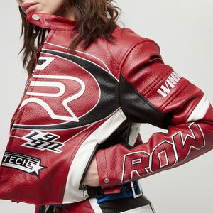 First Row Men First Row Racing Nylon Jacket Red SM